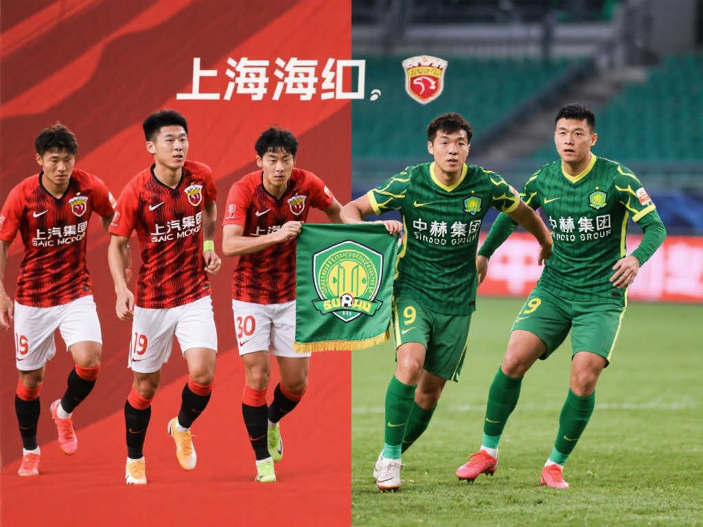 足球场上的 足球场上的